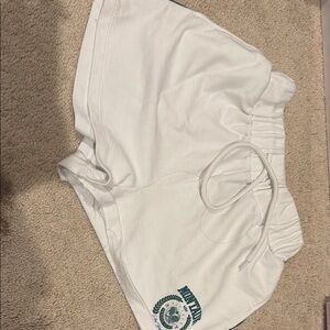 Forever 21 White Athletic Shorts Casual Fit
